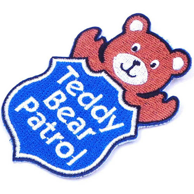 Toppe per jeans con etichetta in tessuto per ricamo distintivo per abiti intessuti