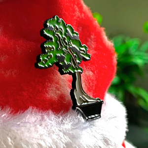 Spille smaltate per risvolto con spilla natalizia con logo personalizzato senza produzione minima