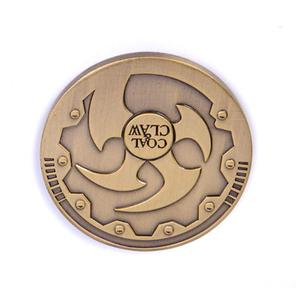 Logo inciso personalizzato Crea la tua moneta d'argento placcata in metallo bianco con incisione personalizzata economica
