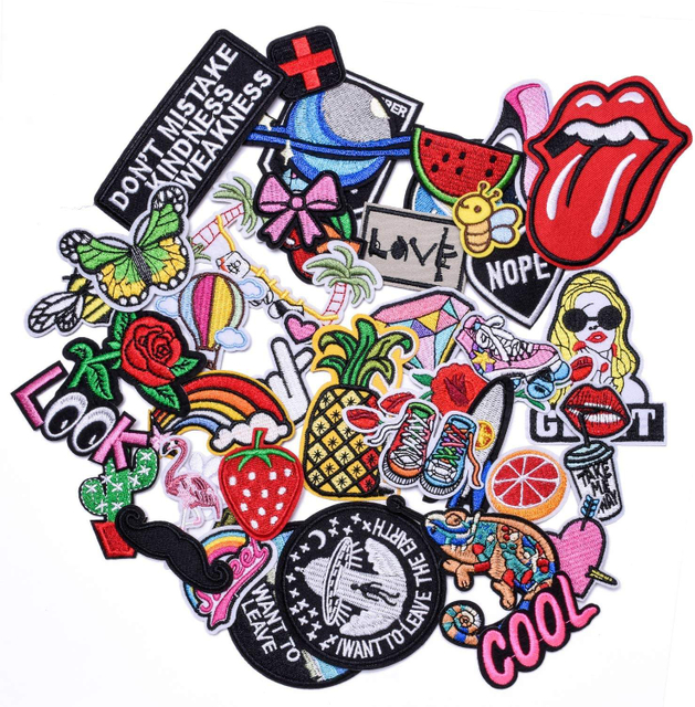 Toppa ricamata personalizzata grande cucita su vestiti Distintivo personalizzato Logo Nome Cappello Toppe ricamate in ciniglia per giacche