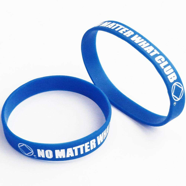 Cinturini da polso in gomma con cinturino in silicone con logo personalizzato