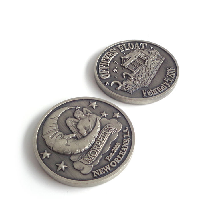 Nuovo design personalizzato a buon mercato Sfida in metallo Die Stamping Coin Challenge Coin