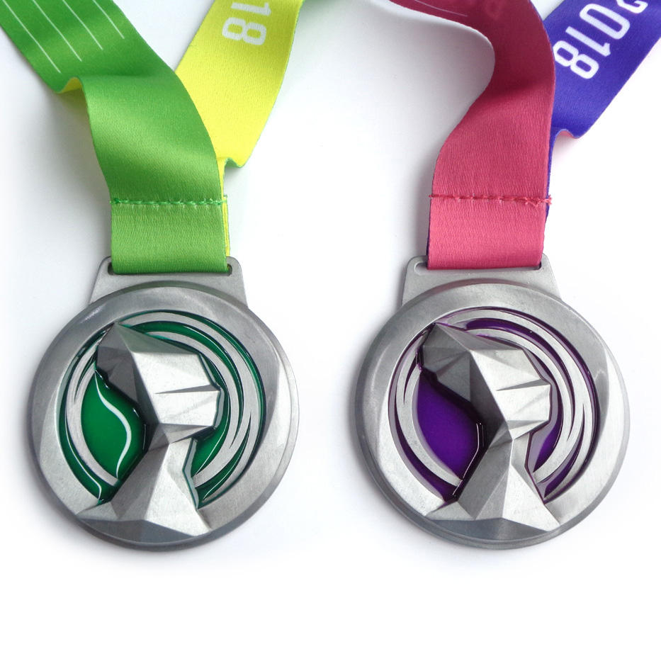 Medaglie di arti marziali sportive personalizzate Medaglia d'oro d'argento economica in metallo vuoto