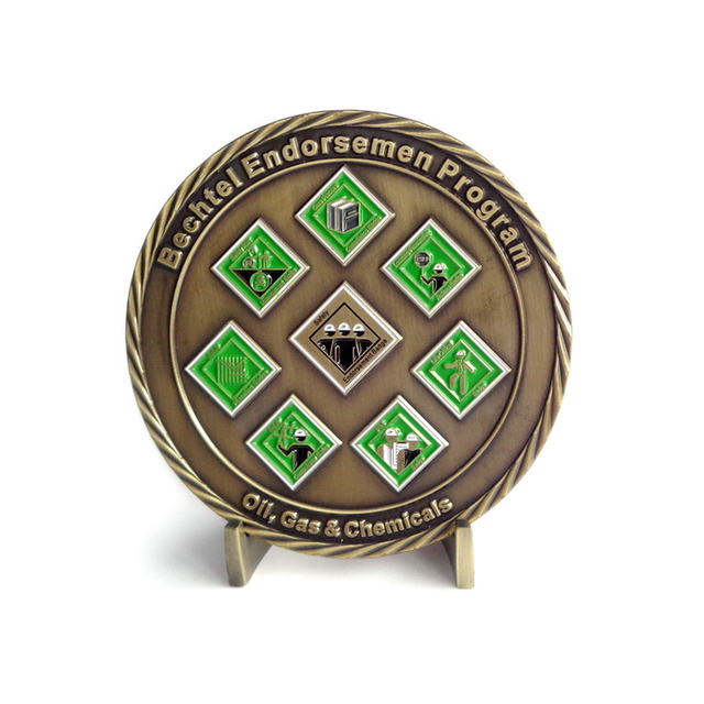 Moneta sfida personalizzata