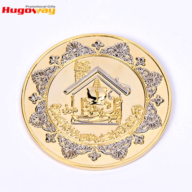 Nessuna moneta di tungsteno di monete romane di angelo d'oro personalizzate di design gratuito minimo