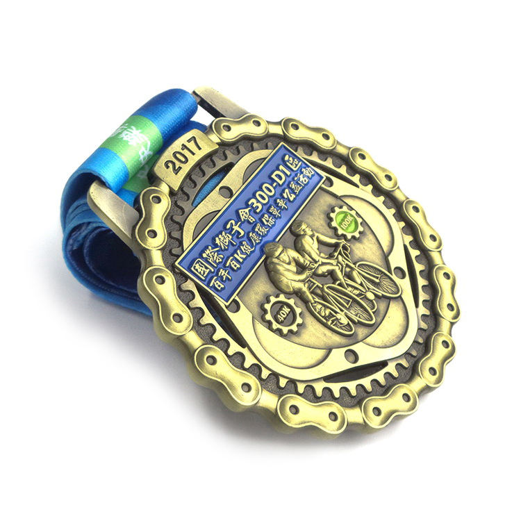 Medaglie del premio Medaglia spaziale della collana dell'ancora di alluminio per la medaglia del passero di Aniversarry Angeles