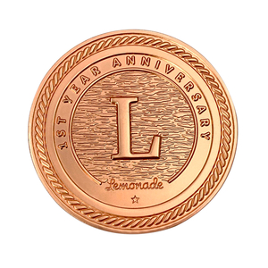 Monete in metallo personalizzate di monete con logo personalizzato di alta qualità