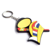 2023 Portachiavi promozionale in metallo Portachiavi personalizzato Portachiavi in ​​​​Pvc 3D Oem