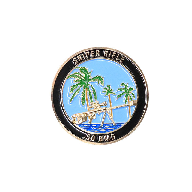 Esclusiva spilla rotonda di lusso personalizzata