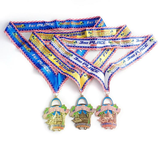 Medaglia e trofei in metallo personalizzati per la vendita diretta in fabbrica per partite sportive