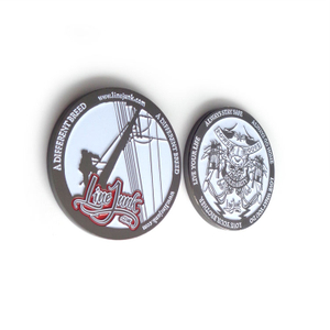 Prezzo economico Nessuna moneta 3D personalizzata souvenir in metallo alluminio minimo