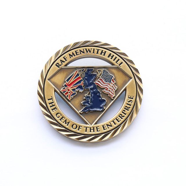 Crea il tuo stampo per monete personalizzato online, moneta commemorativa della sfida d'oro