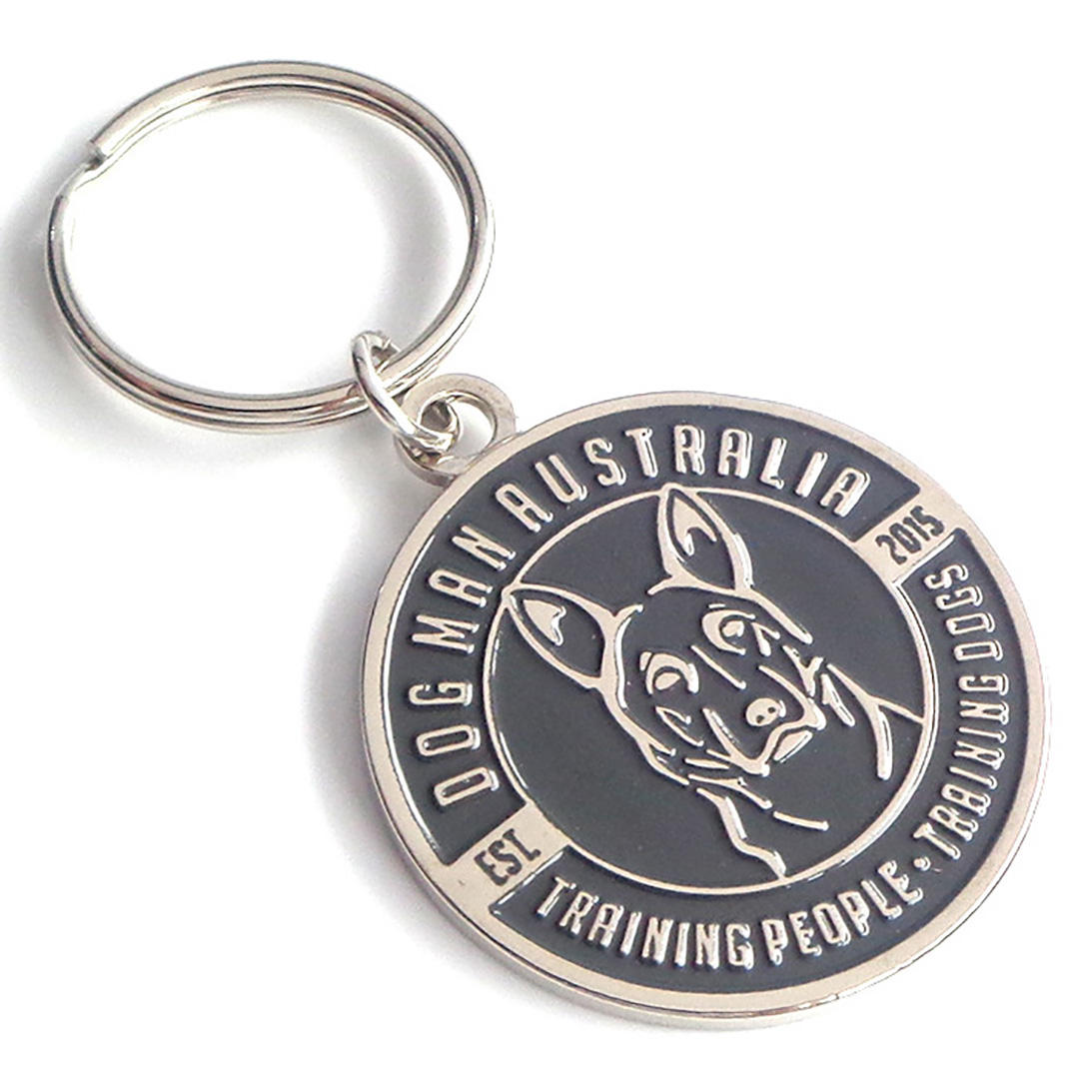 Etichetta per cani da compagnia personalizzata in metallo stampato in bianco personalizzato di produzione ecologica