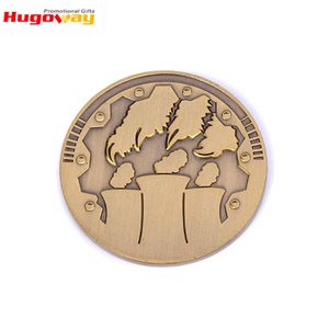 Commercio all'ingrosso metallo personalizzato ottone in lega di zinco alluminio oro monete token d'argento