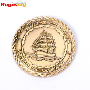 Coin Maker Souvenir personalizzato Moneta in metallo dorato Moneta souvenir con incisione personalizzata placcata oro di alta qualità