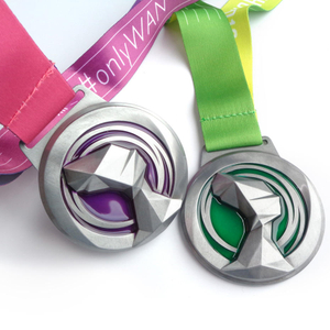 Medaglie di arti marziali sportive personalizzate Medaglia d'oro d'argento economica in metallo vuoto