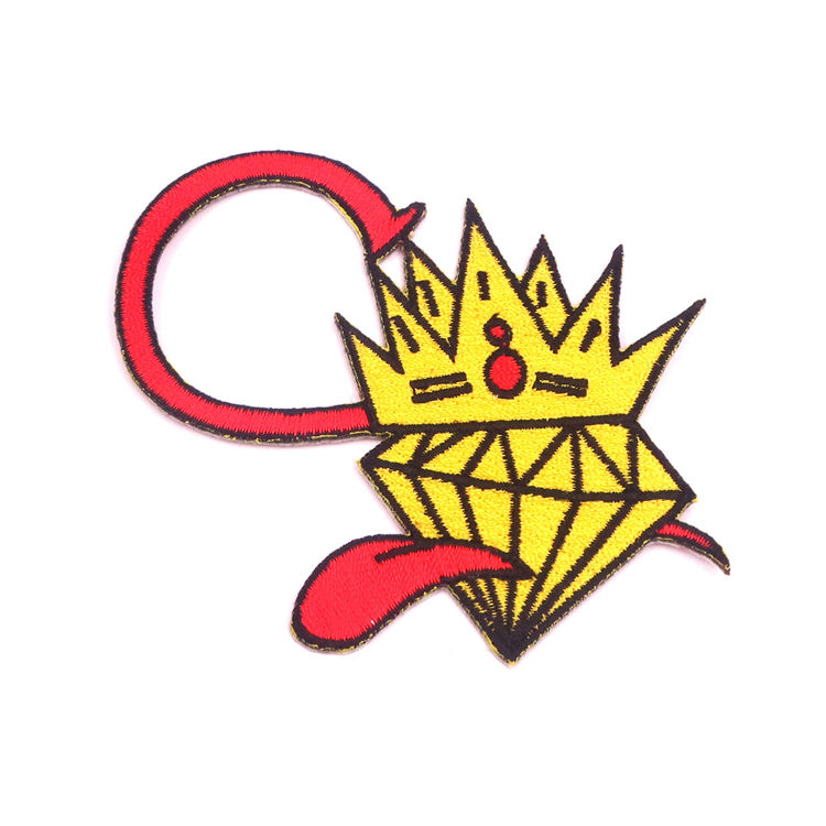 Logo personalizzato dell'OEM del ricamo della toppa del materiale del cotone dell'ape di sport per abbigliamento