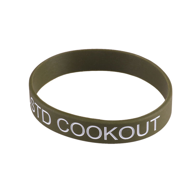Personalizza i tuoi braccialetti in gomma con cinturino in silicone con messaggio o logo